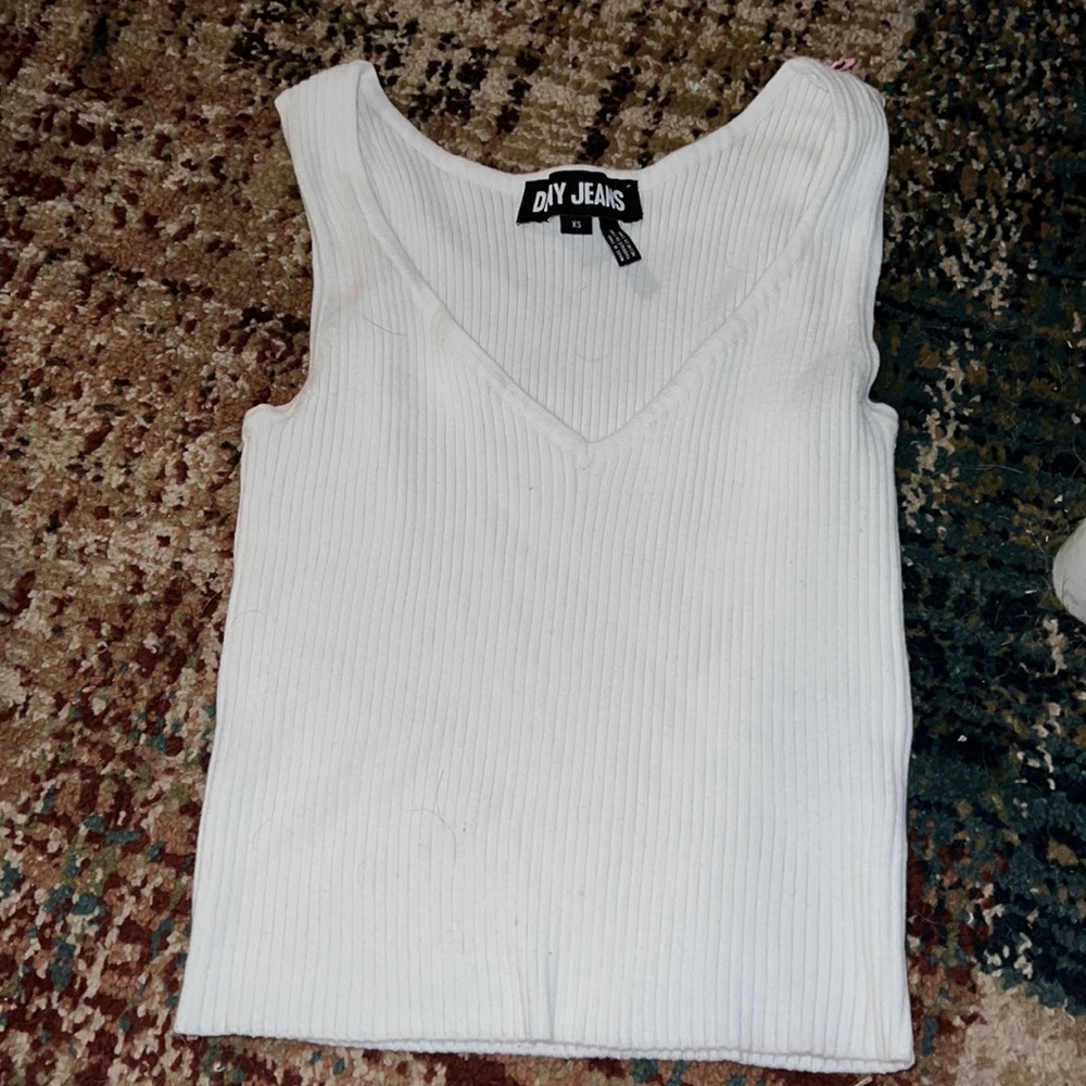 DKNY Jeans cropped tank